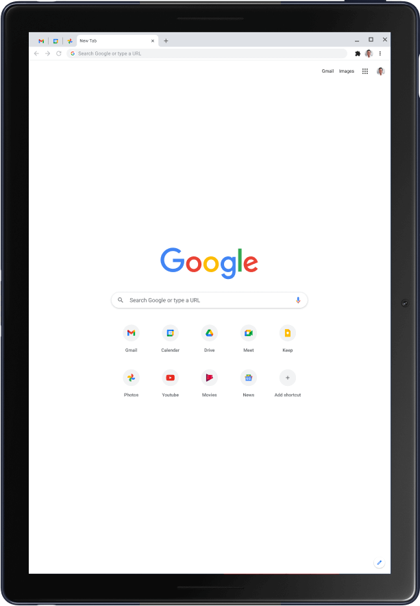 dark mode google chrome tab bar