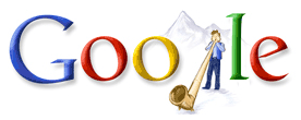 Google Doodle: Schweizer Nationalfeiertag